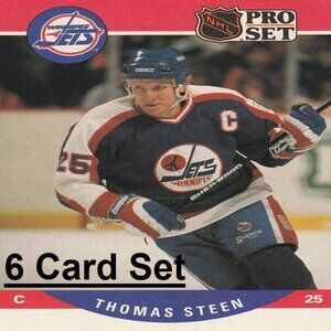 Thomas Steen - Winnipeg Jets NHL Hockey Card Collection